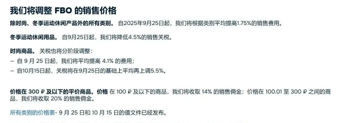 Ozon秋季新政:佣金上调、物流优化与远东扩张